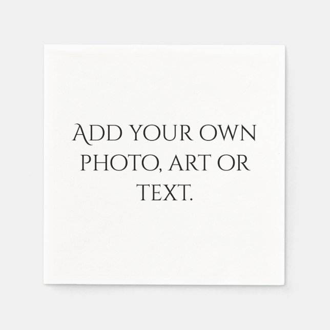 Erstellen Sie Ihr eigenes Baby Brautparty Party Serviette (Vorderseite)