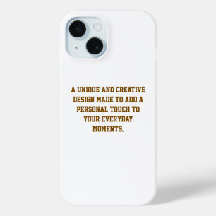 Erstellen Sie Ihr eigenes Barely There iPhone 15 C Case-Mate iPhone Hülle
