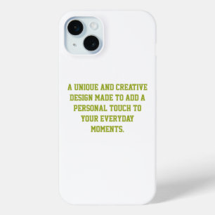 Erstellen Sie Ihr eigenes Barely There iPhone 15 P Case-Mate iPhone Hülle
