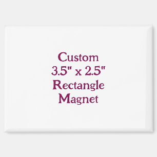 Erstellen Sie Ihr eigenes benutzerdefiniertes 3,5" Magnet