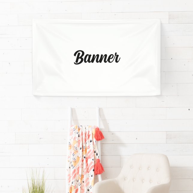 Erstellen Sie Ihr eigenes benutzerdefiniertes 3'x5 Banner (Insitu)