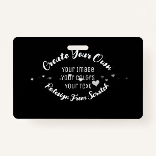 Erstellen Sie Ihr eigenes benutzerdefiniertes Bild Ausweis