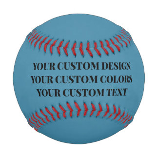 Erstellen Sie Ihr eigenes benutzerdefiniertes Blau Baseball