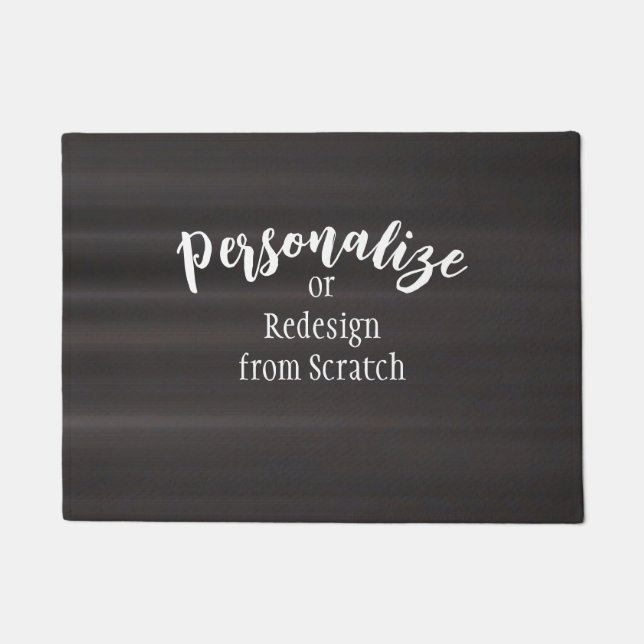 Erstellen Sie Ihr eigenes benutzerdefiniertes Desi Fußmatte (Vorderseite)