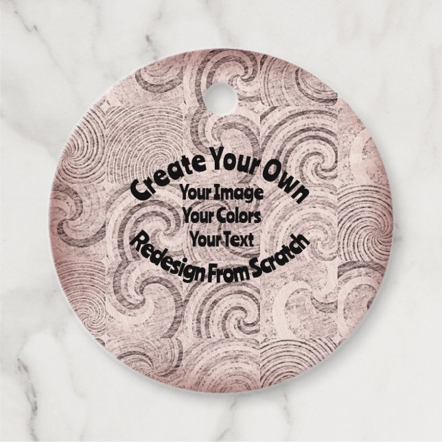 Erstellen Sie Ihr eigenes benutzerdefiniertes Desi Geschenkanhänger (Vorderseite)