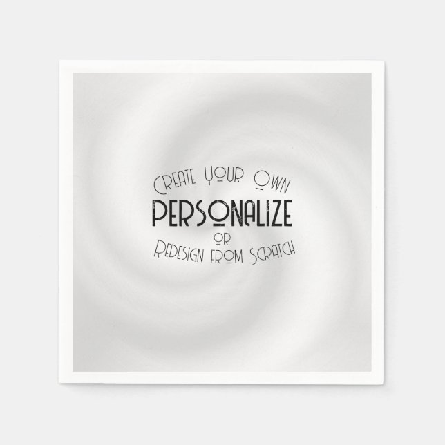 Erstellen Sie Ihr eigenes benutzerdefiniertes Desi Serviette (Vorderseite)
