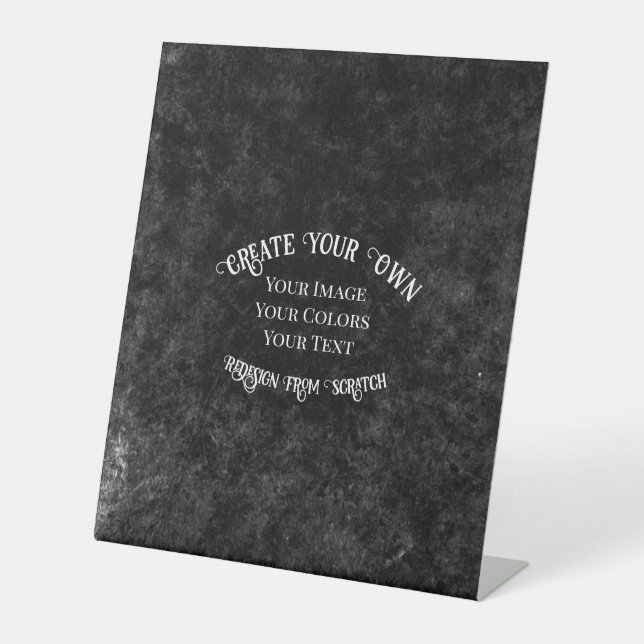 Erstellen Sie Ihr eigenes benutzerdefiniertes Desi Sockelschild (Vorderseite)