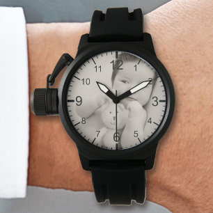 Erstellen Sie Ihr eigenes benutzerdefiniertes Foto Armbanduhr