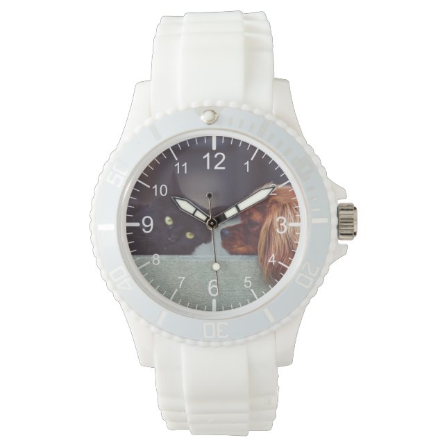 Erstellen Sie Ihr eigenes benutzerdefiniertes Foto Armbanduhr (Vorderseite)