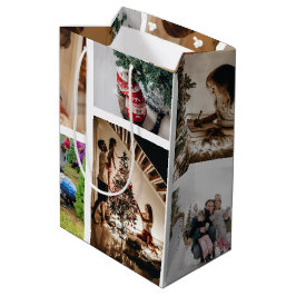 Erstellen Sie Ihr eigenes benutzerdefiniertes Foto Mittlere Geschenktüte
