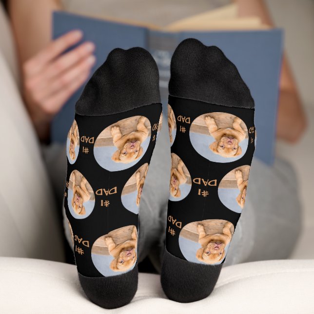 Erstellen Sie Ihr eigenes benutzerdefiniertes Foto Socken (Unterseite)