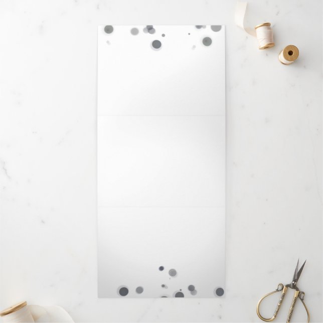 Erstellen Sie Ihr eigenes benutzerdefiniertes Pers Dreifach Gefaltete Einladung (Außenbereich)