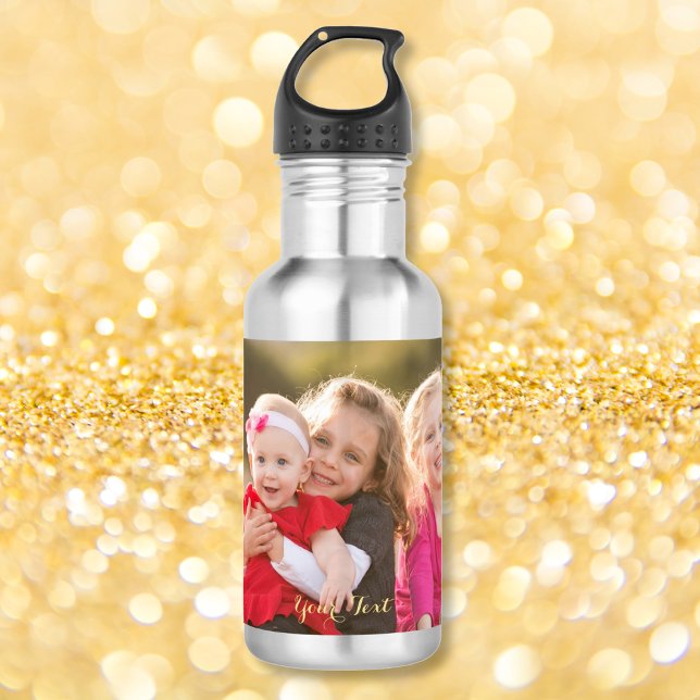 Erstellen Sie Ihr eigenes benutzerdefiniertes Pers Edelstahlflasche (Create Your Own Custom Personalized Photo Durable Stainless Steel Water Bottle)