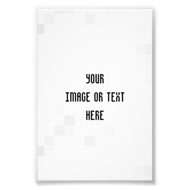 Erstellen Sie Ihr eigenes benutzerdefiniertes Pers Fotodruck (Vorne)