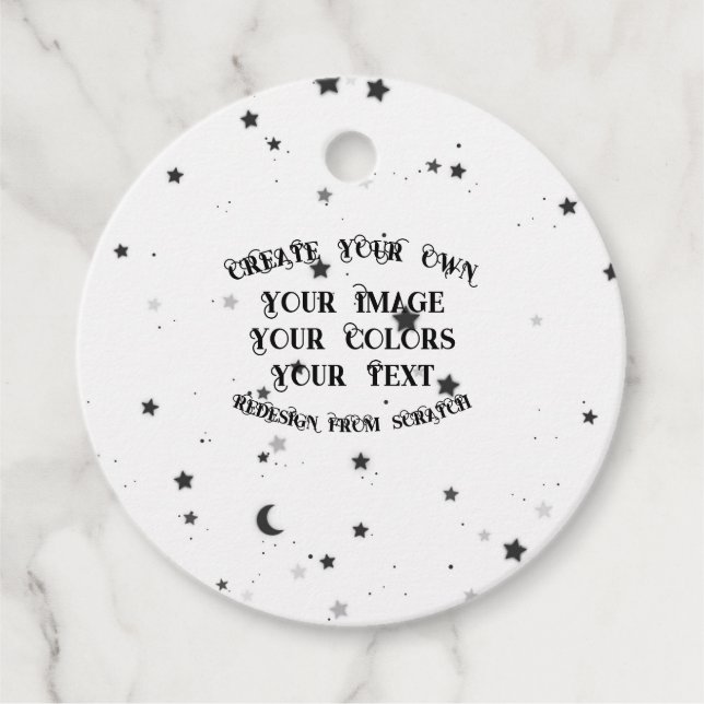 Erstellen Sie Ihr eigenes benutzerdefiniertes Pers Geschenkanhänger (Vorderseite)