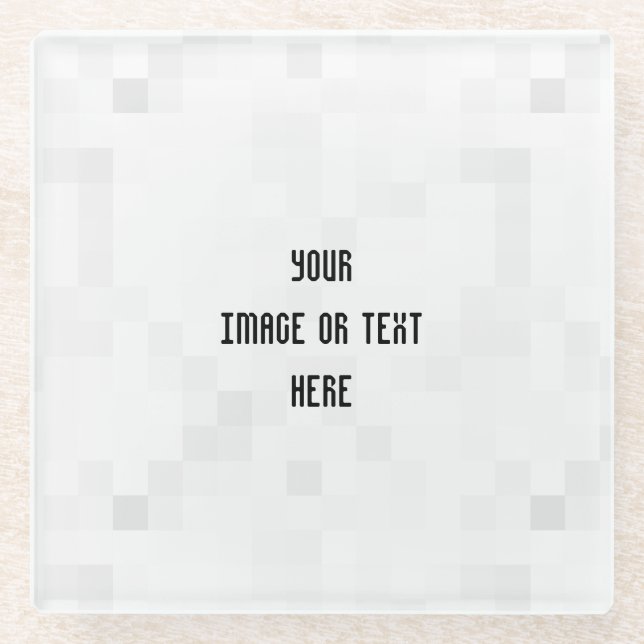 Erstellen Sie Ihr eigenes benutzerdefiniertes Pers Glasuntersetzer (Vorderseite)