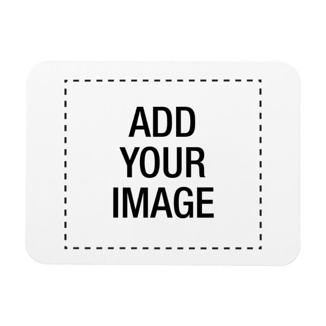 Erstellen Sie Ihr eigenes benutzerdefiniertes pers Magnet (Horizontal)