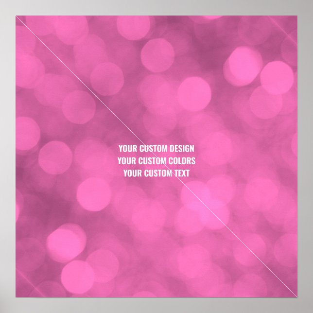 Erstellen Sie Ihr eigenes benutzerdefiniertes Pers Poster (Vorne)