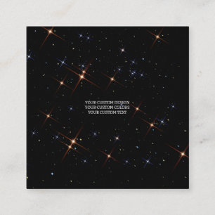 Erstellen Sie Ihr eigenes benutzerdefiniertes Pers Quadratische Visitenkarte