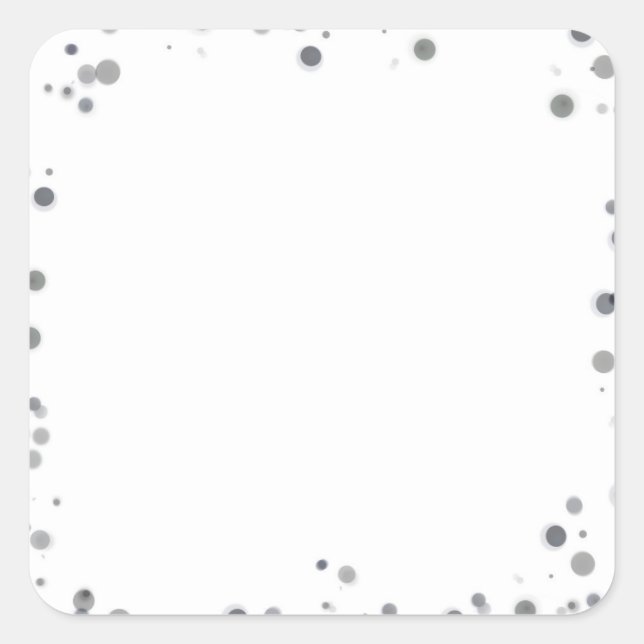 Erstellen Sie Ihr eigenes benutzerdefiniertes Pers Quadratischer Aufkleber (Vorderseite)