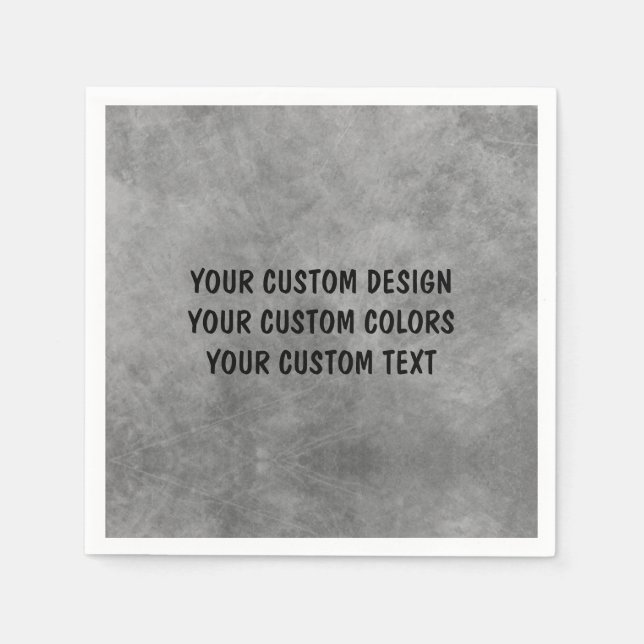 Erstellen Sie Ihr eigenes benutzerdefiniertes Pers Serviette (Vorderseite)