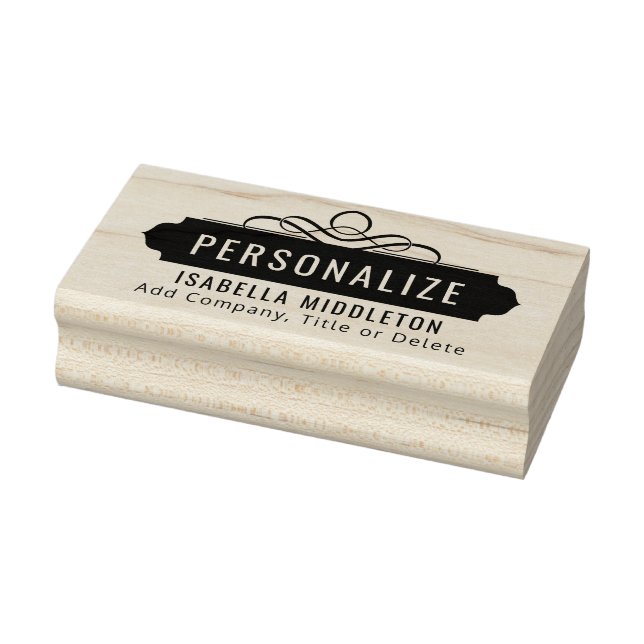 Erstellen Sie Ihr eigenes - Berufliches Geschäftsd Gummistempel (Stempel)
