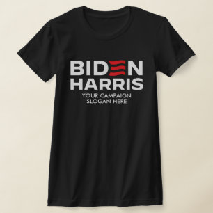 Erstellen Sie Ihr eigenes Biden Harris-Wahlmotto T-Shirt