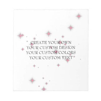 Erstellen Sie Ihr eigenes Bild - hier Ihr Bild - Notizblock