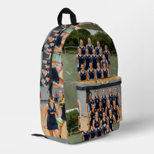 "Erstellen Sie Ihr eigenes Bild hier Sportteam Bedruckter Rucksack