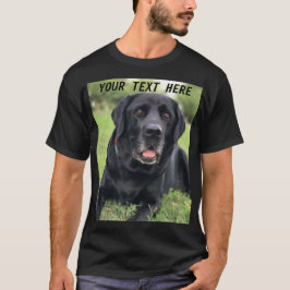 Erstellen Sie Ihr eigenes Bild Pet Foto Tierhund T-Shirt