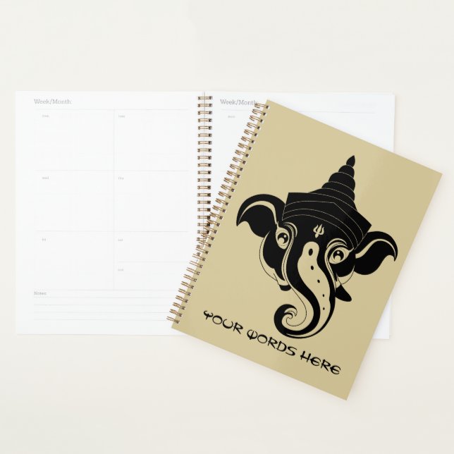 Erstellen Sie Ihr eigenes Black & Gold Ganesh Planer (Anzeige)