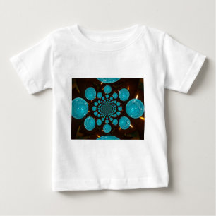 Erstellen Sie Ihr eigenes Blue Light Kaleidoskop A Baby T-shirt