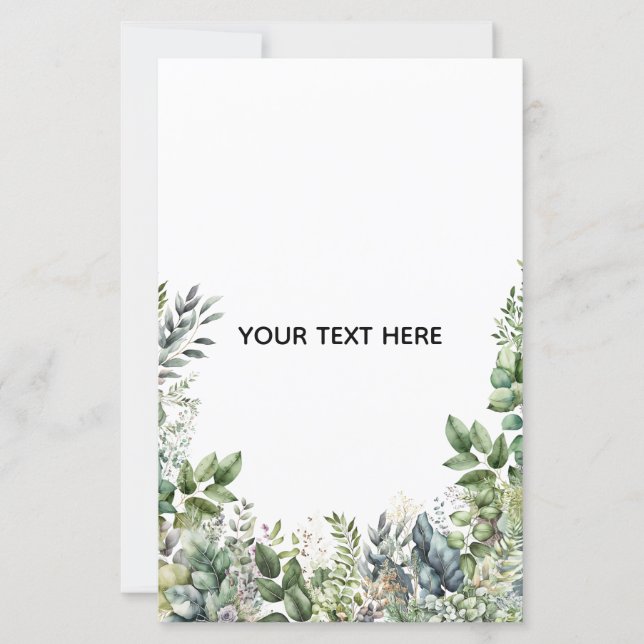 Erstellen Sie Ihr eigenes botanisches Design (Vorderseite)