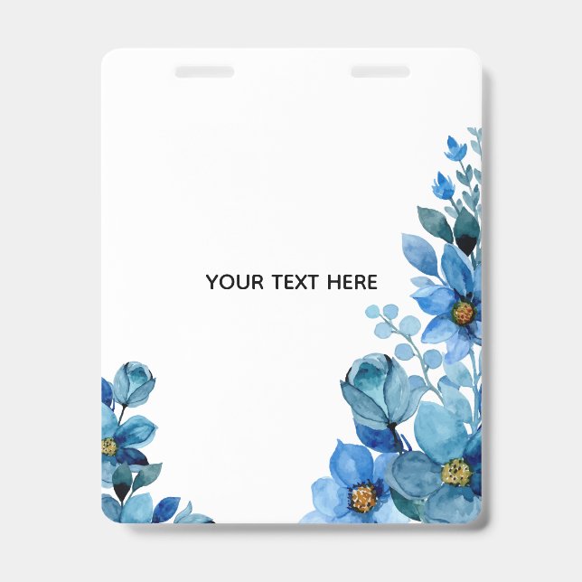 Erstellen Sie Ihr eigenes botanisches Design Ausweis (Vorderseite)