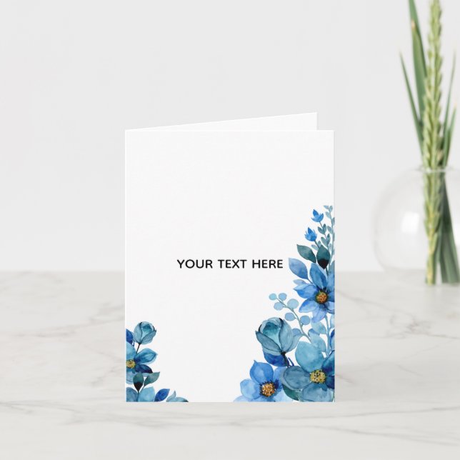 Erstellen Sie Ihr eigenes botanisches Design Karte (Vorderseite)