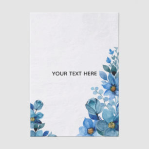 Erstellen Sie Ihr eigenes botanisches Design Seidenpapier