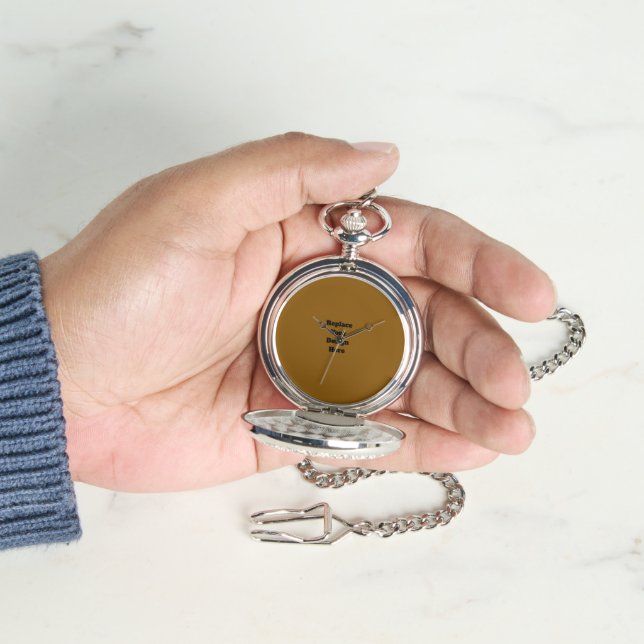 Erstellen Sie Ihr eigenes Braun Armbanduhr (Hand)
