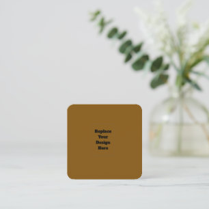 Erstellen Sie Ihr eigenes Braun Empfehlungskarte