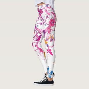 Erstellen Sie Ihr eigenes Butterfly Floral Kleidun Leggings