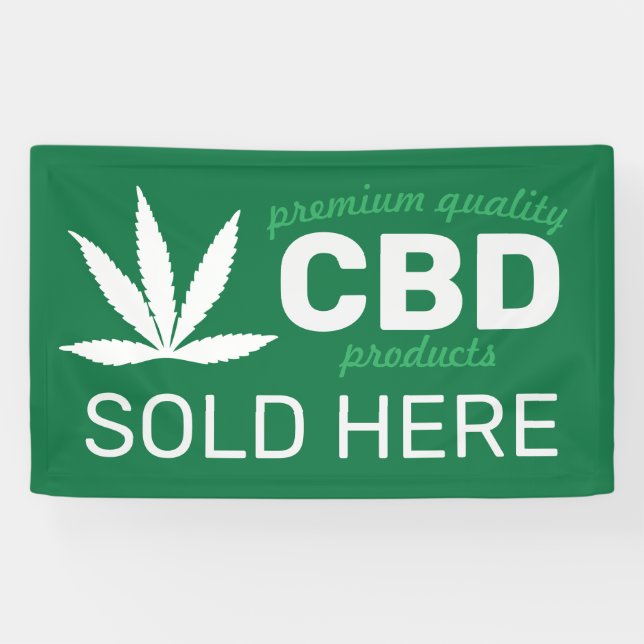 Erstellen Sie Ihr eigenes CBD-Verkauf hier Banner (Horizontal)