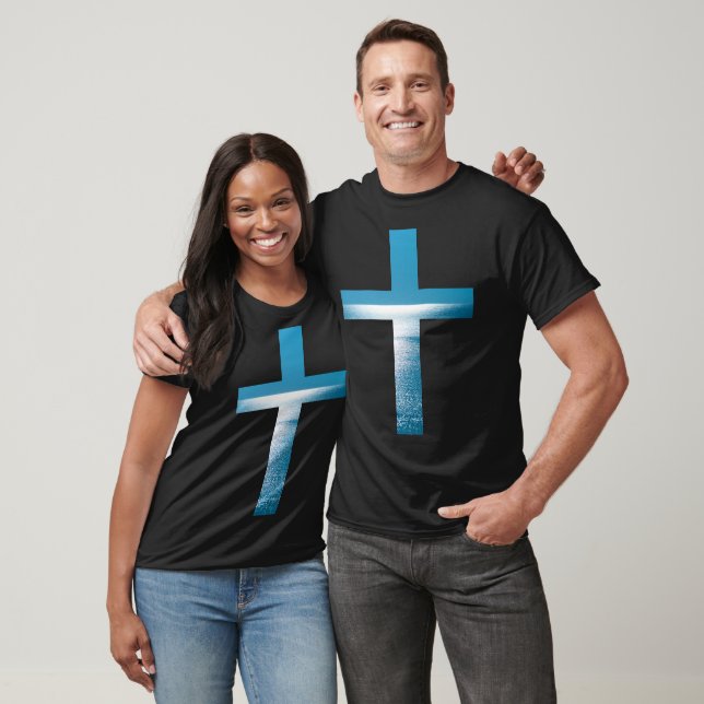 Erstellen Sie Ihr eigenes Christliches Cross-Chang T-Shirt (Unisex)