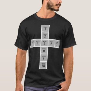 Erstellen Sie Ihr eigenes Christliches Kreuz mit 1 T-Shirt