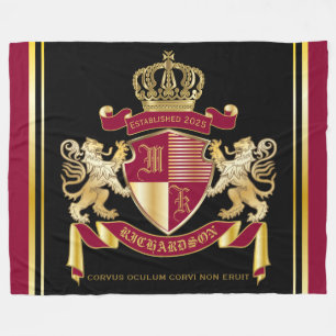 Erstellen Sie Ihr eigenes Coat mit dem Emblem der Fleecedecke