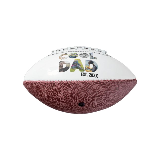 Erstellen Sie Ihr eigenes cooles Papa-7-Buchstaben Football (Gedreht 270)