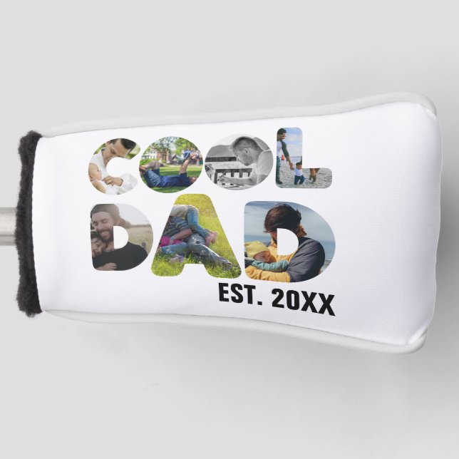 Erstellen Sie Ihr eigenes cooles Papa-7-Buchstaben Golf Headcover (Vorderseite)