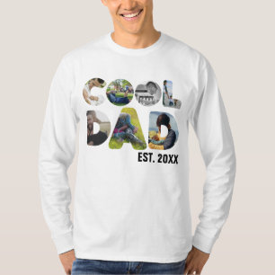 Erstellen Sie Ihr eigenes cooles Papa-7-Buchstaben T-Shirt