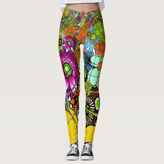 Erstellen Sie Ihr eigenes cooles und einzigartiges Leggings (Vorderseite)