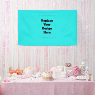 Erstellen Sie Ihr eigenes Cyan Banner