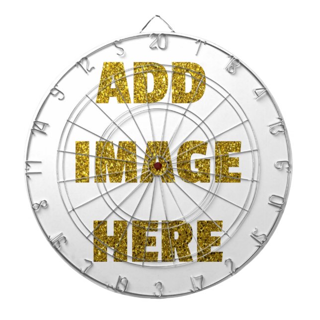 Erstellen Sie Ihr eigenes Datenboard Dartscheibe (vorne)