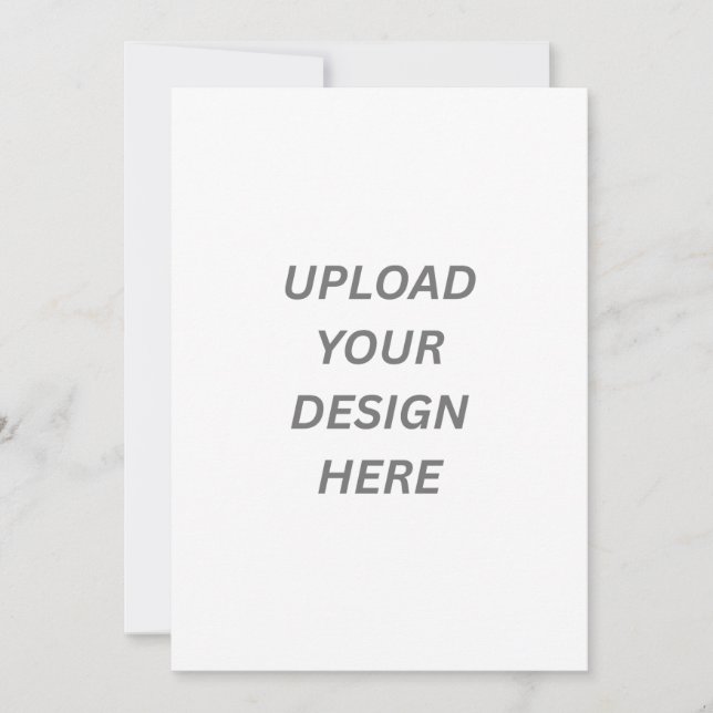 Erstellen Sie Ihr eigenes Design 5" x 7" Einladung (Vorderseite)